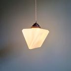 Art Deco Hanglamp, Driehoekige Prismavorm, 1920-30 thumbnail 3