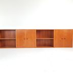 Vintage Modulaire Kast Teak | Dressoir Modulair Teak Fineer thumbnail 5