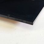 Zwart Houten Vintage Salontafel Van Fiarm Met Chromen Details thumbnail 13