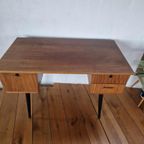 Vintage Mid Century Bureau Design Teak Braakman Stijl thumbnail 7