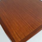 Vintage Teak Houten Salontafel Vierkant Deens Design thumbnail 4