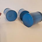 3 Vintage Brabantia Blikken Koffie Suiker Thee Metalen Bus thumbnail 2