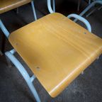 13 Stuks Stapelstoelen Schoolstoelen Met Armleuning thumbnail 6