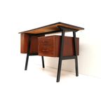 Vintage Bureau Met Lades En Formica Blad Uit De Jaren ’70 thumbnail 5