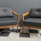 Set Of Two Wilhem Knoll Chairs 1960S thumbnail 6