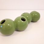 * Retro Vaasje Groene Bollen Vaas Crocus Vaasje thumbnail 3