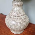 Grote Geëmailleerde Terracotta Lamp, Jaren 70 thumbnail 4