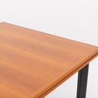 Vintage Italian Design Foldable Walnut Dining Table / Opvouwbare Eettafel From 1980’s thumbnail 10