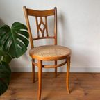 Thonet Bistrostoel Eetkamerstoel Met Webbing thumbnail 2