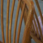 Leuke, Gezellige Set Van 4 Vintage Deens Design Eetkamerstoelen Uit De Jaren ’70 Met Mooie Licht thumbnail 12
