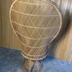 Vintage Rattan Peacock Chair 'Emmanuelle' thumbnail 4