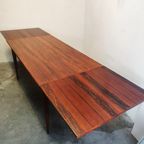 Danish Rosewood 4-8 Person Extendable Table, 1960S thumbnail 7