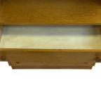 Vintage Kast Boekenkast Wandkast Jaren 60 Eiken Design thumbnail 11