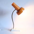 Oranje Bureaulamp Sis Leuchten 838, Duitsland 1960S thumbnail 3