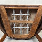 Originele Art Deco Stoel – Eik thumbnail 6