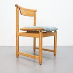 Set Van 4 Eetkamerstoelen Nieuwe Stoffering thumbnail 14
