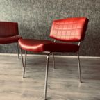 2X Vintage Conseil Chairs By Pierre Gauriche For Meurop,Ca60 thumbnail 19