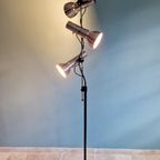 Vintage Vloerlamp Met 3 Chroom Metalen Spots, Jaren 70 thumbnail 3