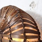 Bamboe Wandlamp Rond Bruin S thumbnail 8