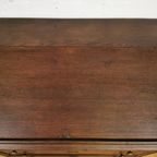 Antieke Franse Secretaire, Wandkast, Ladekast Bureau | Commode thumbnail 13