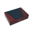 Vintage/ Art Deco Style - Humidor For Cigars - Silver Match thumbnail 2