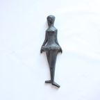 Ballerina Sculpture By Elie Van Damme For Amphora Belgium, 1960S thumbnail 10