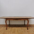 Vintage Landelijke Eettafel Eetkamertafel Tafel Uitschuifbaar 405 thumbnail 14