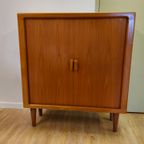 Vintage Deense Kast Kastje Highboard Silkeborg thumbnail 18