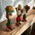 Vintage Houten Deense Poppetje / Deco Hans Bolling Bojesen thumbnail 4