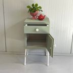 Groen Vintage Nachtkastje Rawi Sixties thumbnail 2