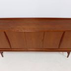 Teak Highboard By Svend Aage Madsen For K. Knudsen & Søn 1950S thumbnail 17