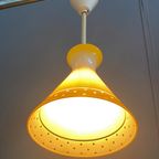 Yellow Glass Pendant Lamp 1950S thumbnail 8