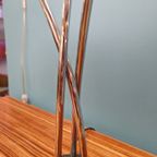 Vintage Bollenlamp Tafellamp Bureaulamp Lamp Bollen Chrome Glas thumbnail 5