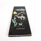 Ruscha Keramik - West-Germany - Wandtegel - Vaas - Decornaam - 'Curacao ' - 60'S thumbnail 6