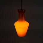 Targetti Sankey - Made In Italy - Opaalglas - Oranje - Hanglamp - 1960'S thumbnail 7