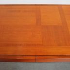Prachtige Art Deco Set Bestaande Uit Een Eettafel En 4 Eetkamerstoelen Van Schuitema thumbnail 6
