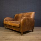 Art Deco Dutch Sheepskin Sofa thumbnail 3