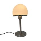 Bauhaus - Table Lamp With Opaline Glass - Attr. To Tecnolumen / Wagenfeld thumbnail 8