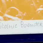 Steinie Boender - Overwater Strijen - Litho - 1804 -2004 - Oplage 75 - Gesigneerd thumbnail 3