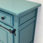 Petrol-groene Commode Restyle Dressoir thumbnail 4