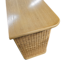 Wood / Bamboo / Rattan / Sideboard Roberti Rattan / 1970s Stunning Condition thumbnail 3