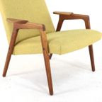 Pastoe Ruster Door Yngve Ekstrom Fauteuil Vintage Gestoffeerd thumbnail 7