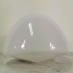 Vintage Lampenkap Van Wit Opaalglas, Witte Opaline Lamp thumbnail 7