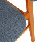 Set Van Drie Vintage Jaren 60 Stoelen Opnieuw Gestoffeerd thumbnail 11