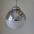 Art Deco Style Plafondlamp Bol – Vintage thumbnail 3