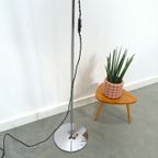 Space Age Chromen Staande Bol Lamp Vloerlamp thumbnail 8