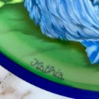 Wandbord “Kat Bodo Voor Een Kleine Stoomboot” By Kathia Berger thumbnail 6