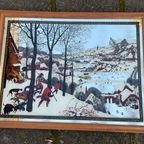 Vintage Spiegel Jagers In De Sneeuw Naar Schilderij Van Pieter Bruegel De Oude (1565) thumbnail 2