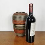 Vintage Keramiek Vaas Krupp-klinker West Germany thumbnail 2