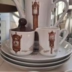 Mitterteich Bavaria Vintage Koffie Servies Klokken Porselein thumbnail 6